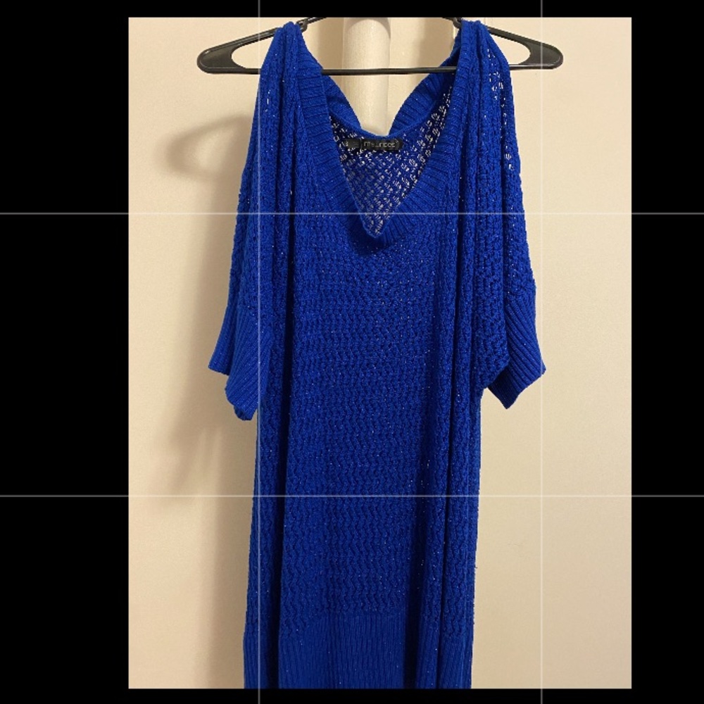 3X Maurice’s short sleeve sweater